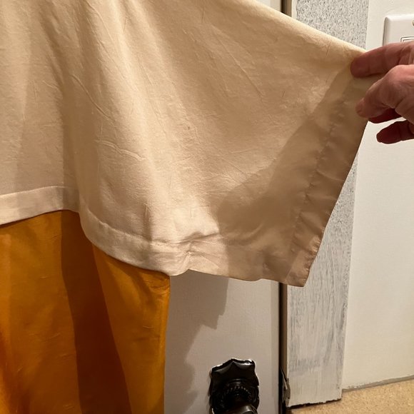 christune forti skirt suit size 14 orange and cream - Picture 7 of 13